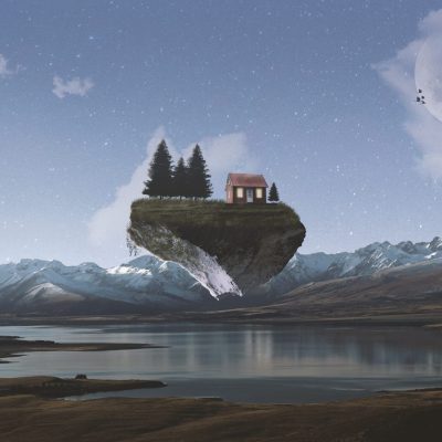 island-house-in-air